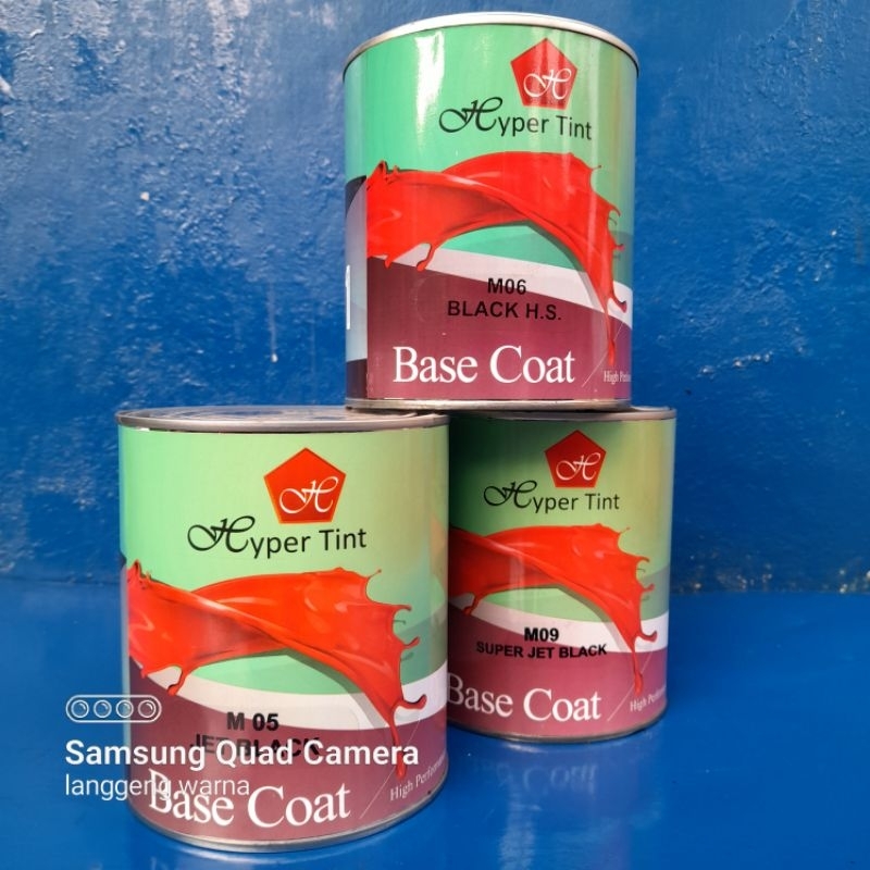 Cat PU Mastertint / Hypertint Hitam Super Jet Deep Black