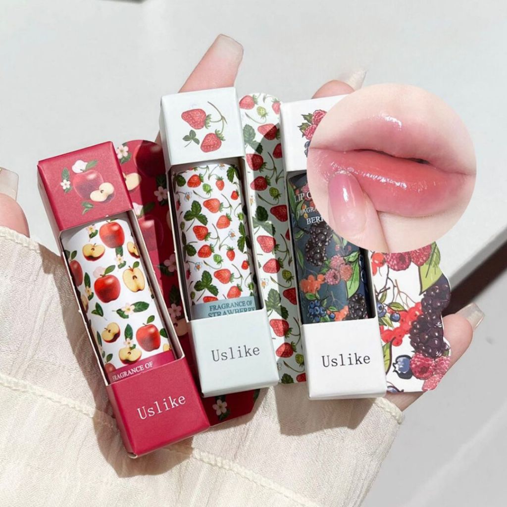 USLIKE Lip Balm Moisturizing Fruit Flavored - Melembabkan Bibir