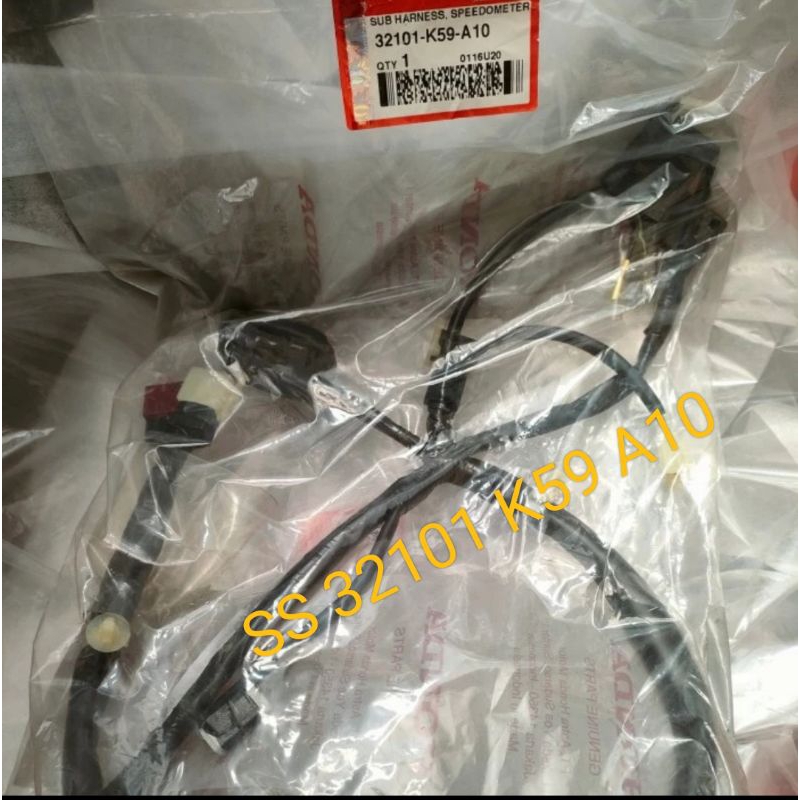 sub harness speedometer kabel body bodi bagian spido km vario 150 led lid keluaran pertama 2015 2016