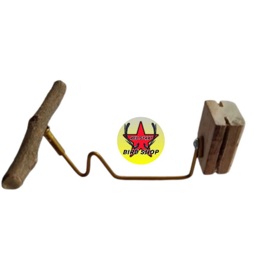 TANGKRINGAN SAMPING SANGKAR BURUNG KECIL PLECI CIBLEK KOLIBRI DLL