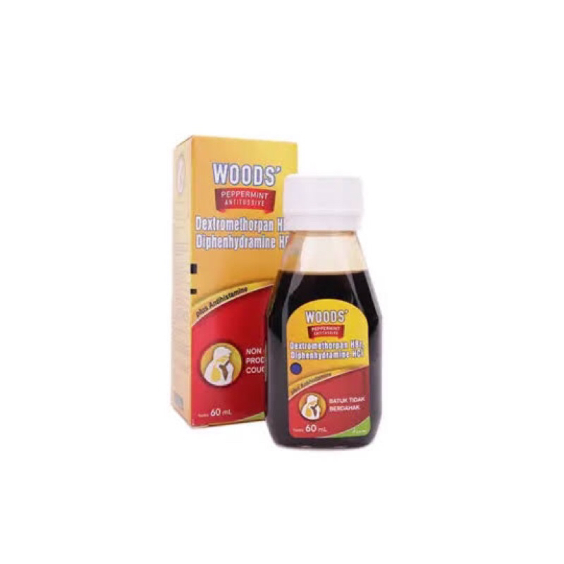 

Woods Sirup Merah 60ml 100ml