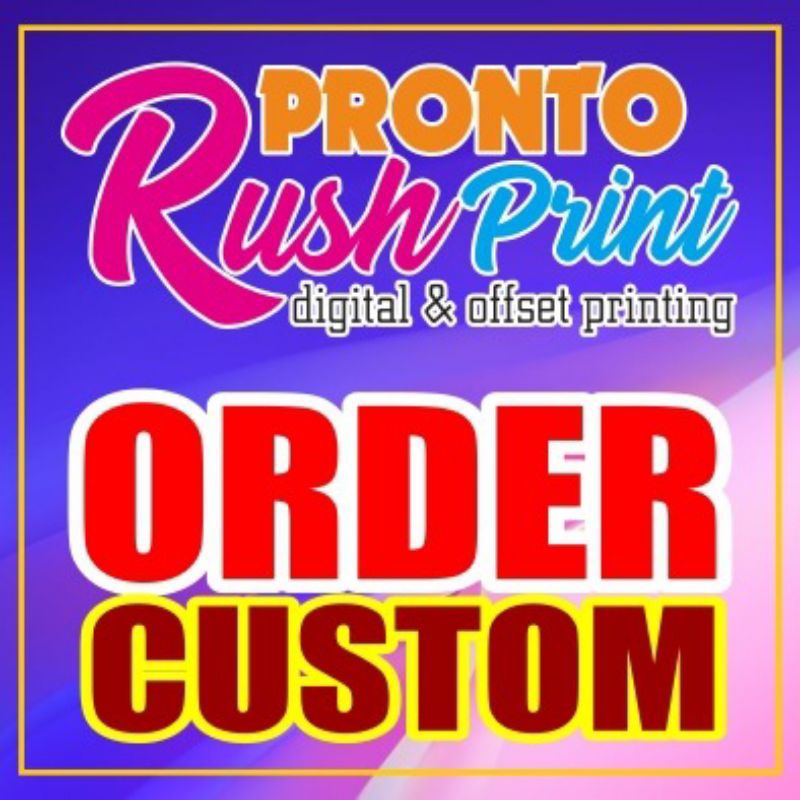 

pronto stiker custom