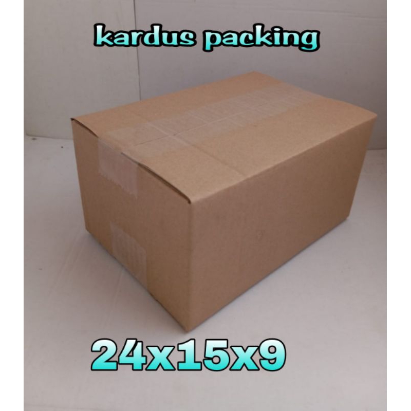 

kardus packing 24x15x9 kardus polos kardus besar kardus kecil
