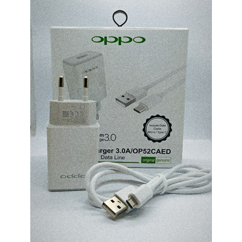 CHARGER CASAN OPPO A16K A16E A17K ORI