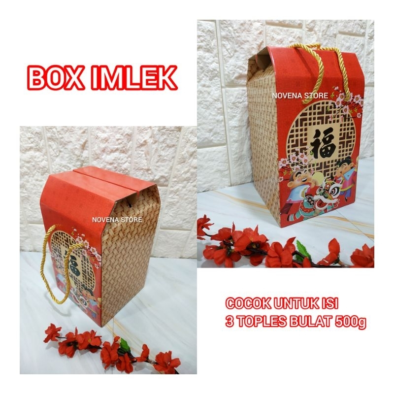 

BOX IMLEK 3 TOPLES 500G KOTAK DUS HAMPERS CNY