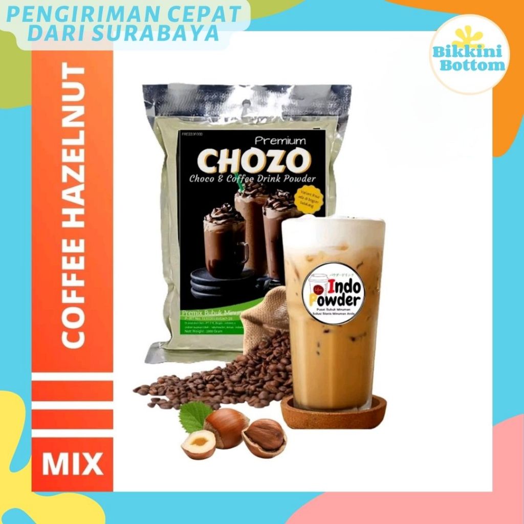 

Bubuk Minuman COFFEE HAZELNUT 1Kg | Bubuk COFFEE HAZELNUT 1KG | COFFEE HAZELNUT bubuk 1Kg | INDOPOWDER CHOZO