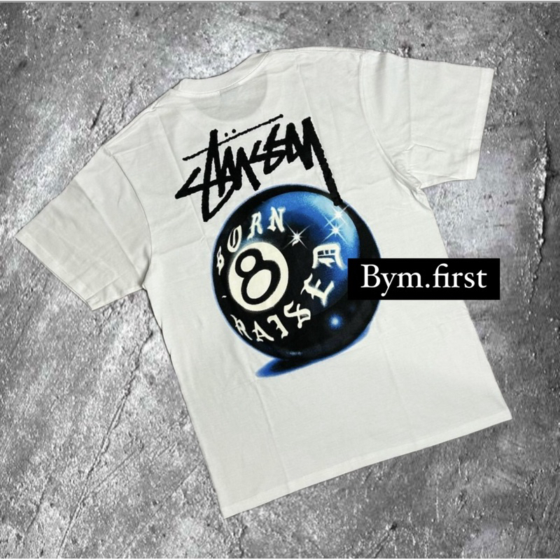 BYM KAOS STUSSY 8 BALL STUSSY BALL 8 BALL BILLIARD FULLTAG