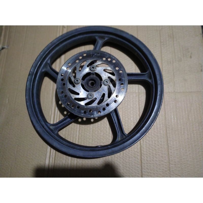 VELG DEPAN VARIO 110 KARBU - VARIO TECHNO 110 KARBU