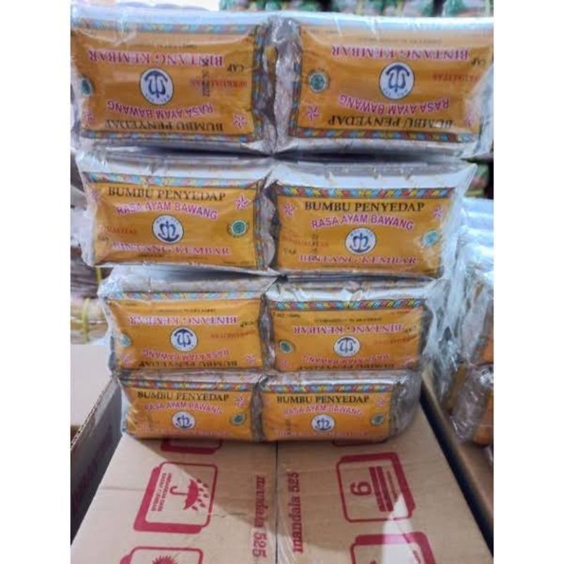 

Bumbu Tabur Ayam Bawang Bintang Kembar 1 bal isi 12 pcs (250g)