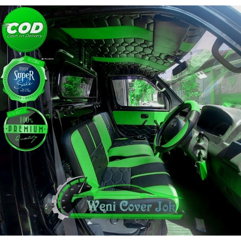 sarung jok - lapis pintu - cover plafon mobil grand max pick up - l300 - APV Mega Carry- new carry -