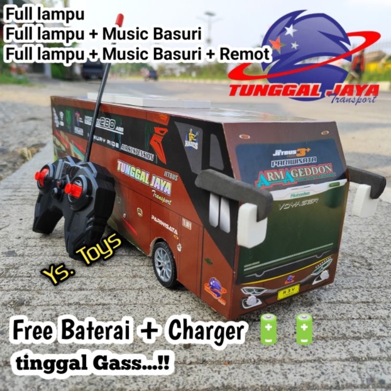 ARMAGEDON BUS BASURI TELOLET REMOTE CONTROL