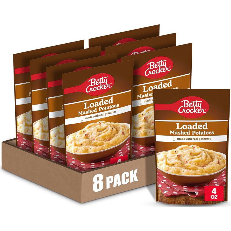 

BETTY CROCKER LOADED MASHED POTATOES - FROM USA