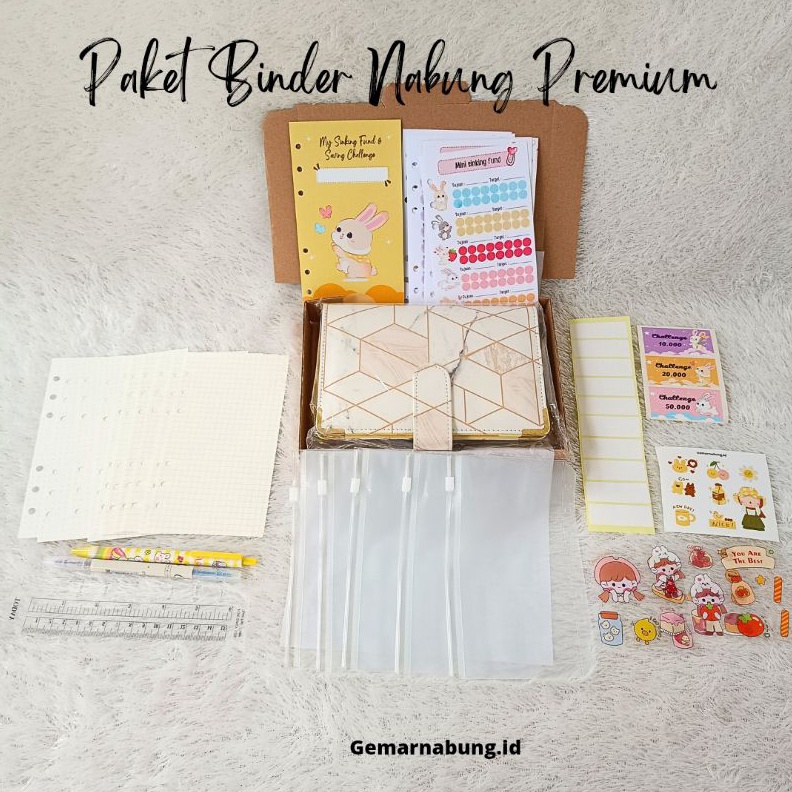 

HOT Product Paket Binder Nabung Lengkap Premium buruan