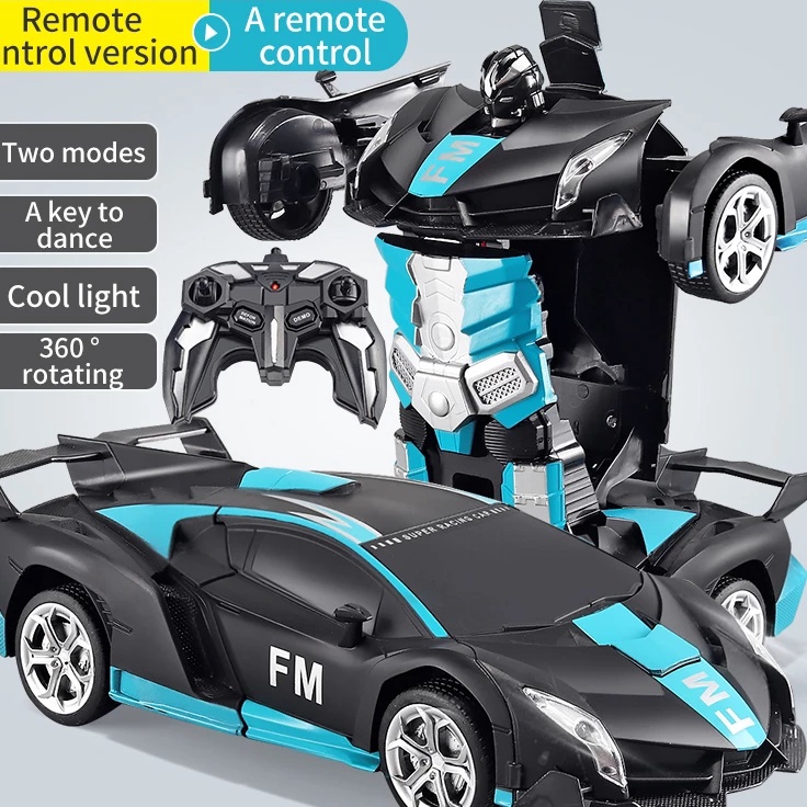 Ekstra benefit codeX3j3I Mainan Mobil Remote ControlRemote Control Mobil Sport Car Robot TransformRc
