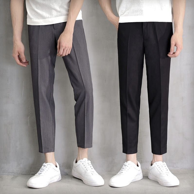MEN SALE Celana Ankle Pants Celana Casual Celana Formal Celana Bahan Kerja Kantor Celana Panjang Pri