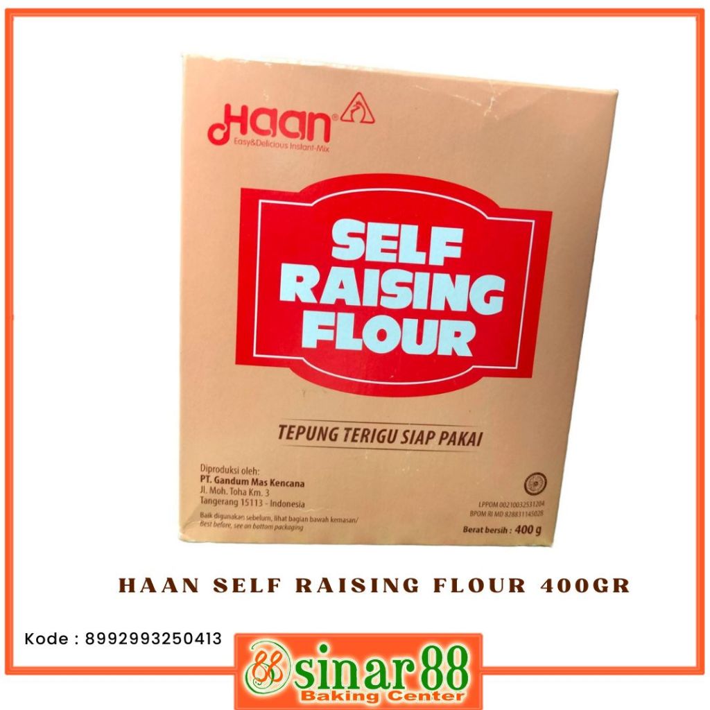 

HAAN SELF RAISING FLOUR 400GR