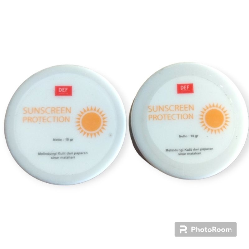 DEF SUNSCREEN PROTECTION
