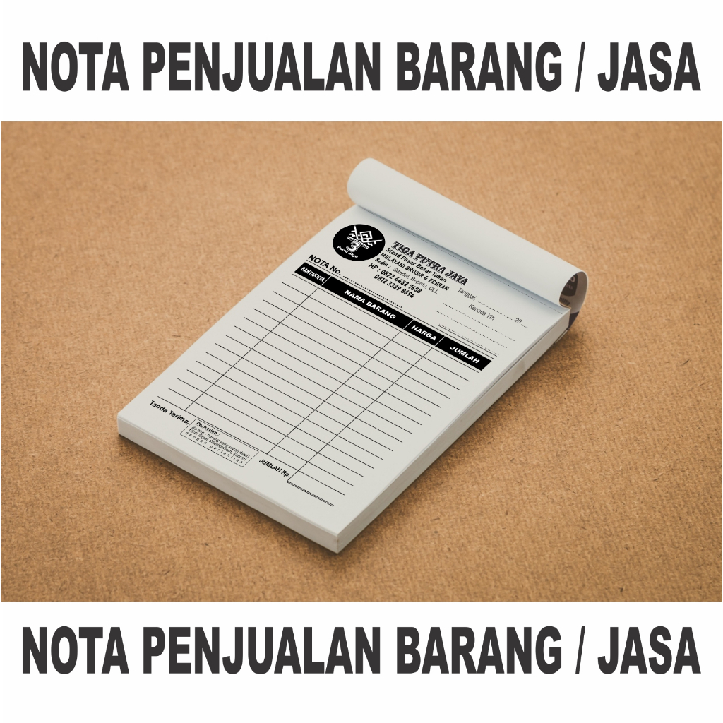 

NOTA PENJUALAN / BON / NOTA LAUNDRY / SURAT JALAN / INVOICE