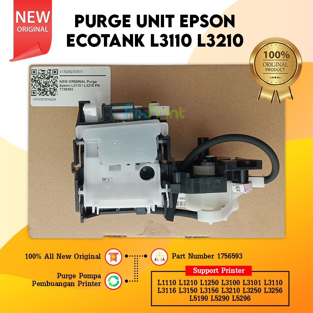 Purge Unit / Pompa Pembuangan Tinta Printer Epson L1110 L3110 L3150