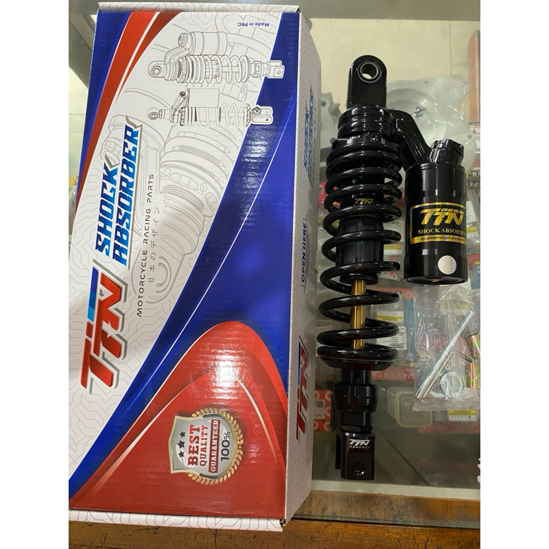 SHOCK VARIO BEAT MIO MATIC EXTRIM TITANS BLACK SERIES AS GOLD