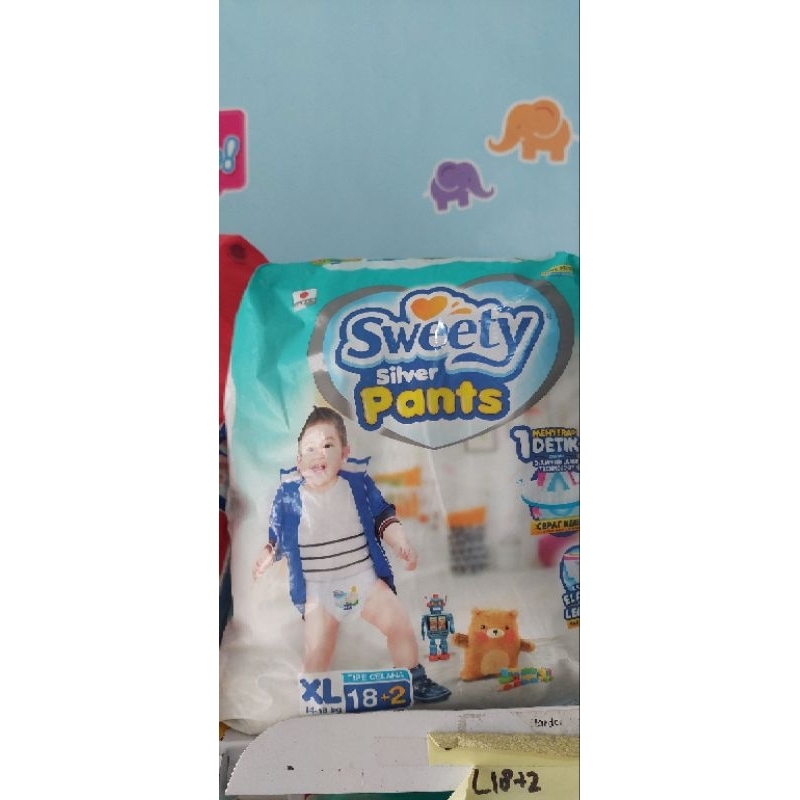 Sweety Silver Pants XL