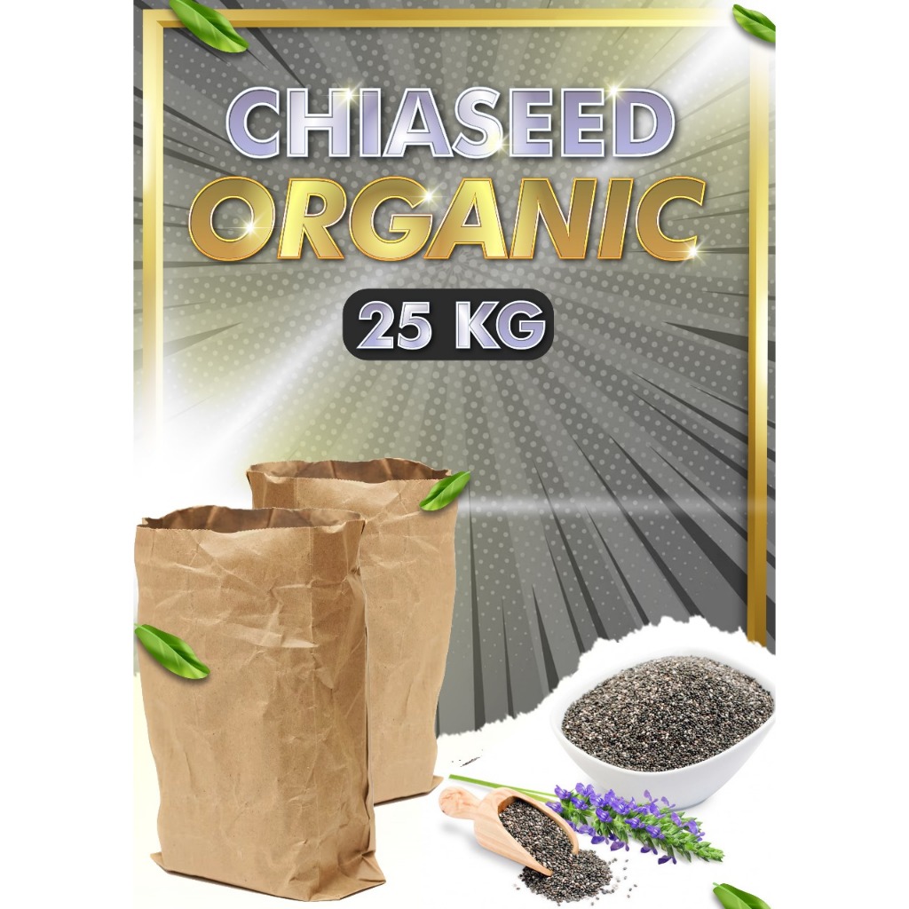 

CHIASEED 25KG / BIJI CHIA / CHIASEED ORGANIC / BIJI CHIASEED / CHIA NATURAL / CHIASEED ORIGINAL