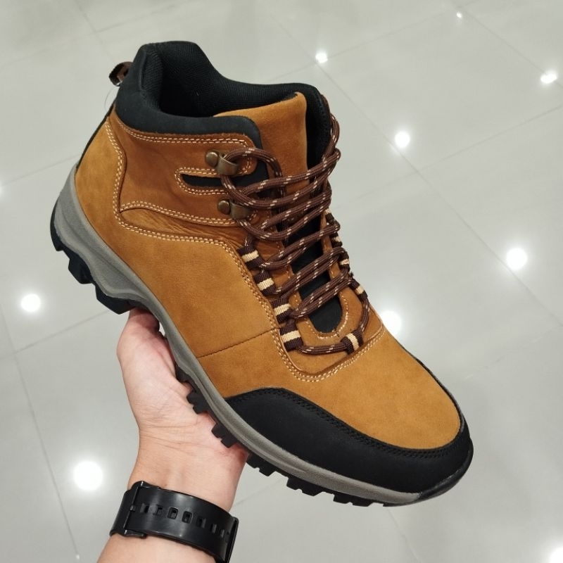 Jim Joker Ori Hood 1 BG Sepatu Boots Pria Kulit Asli Terbaru Super Keren Matahari