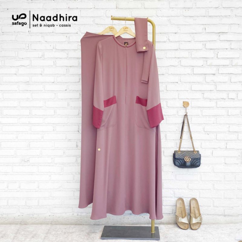 Nadhira set Gamis [Casis] by Shafa Jilbab Safago