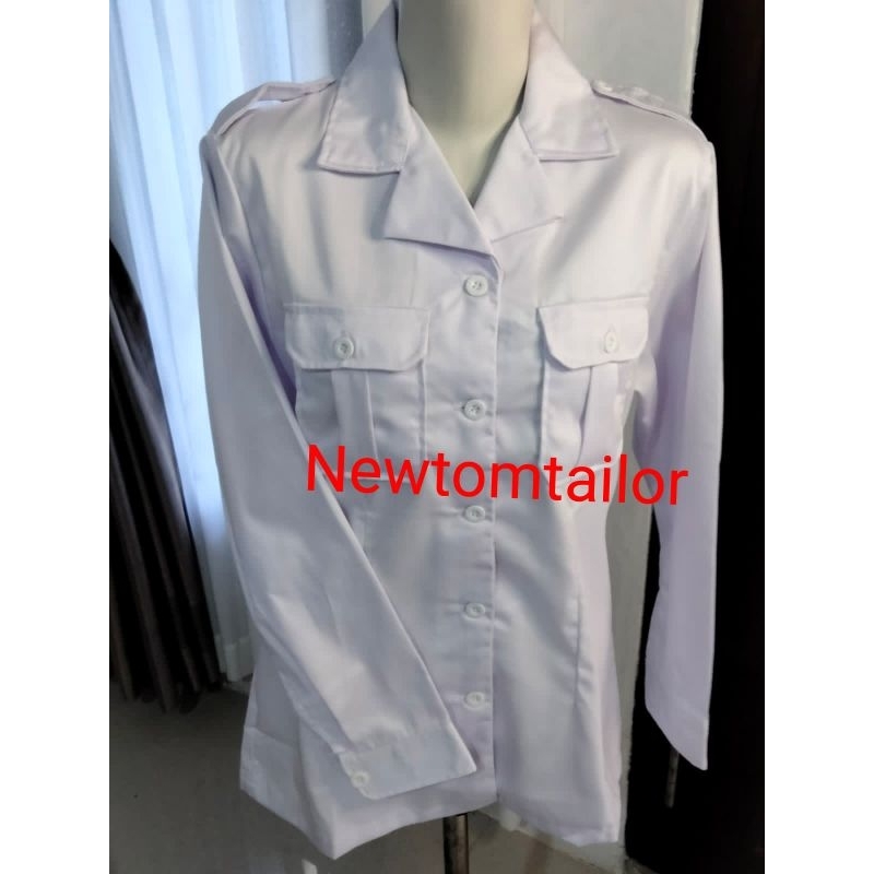 HEM PUTIH PPPK KEMEJA CEWEK PUTIH PPPK TERBARU