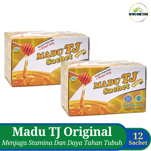 

Madu TJ Rasa Original Box 12 Sachet Untuk Daya Tahan Tubuh