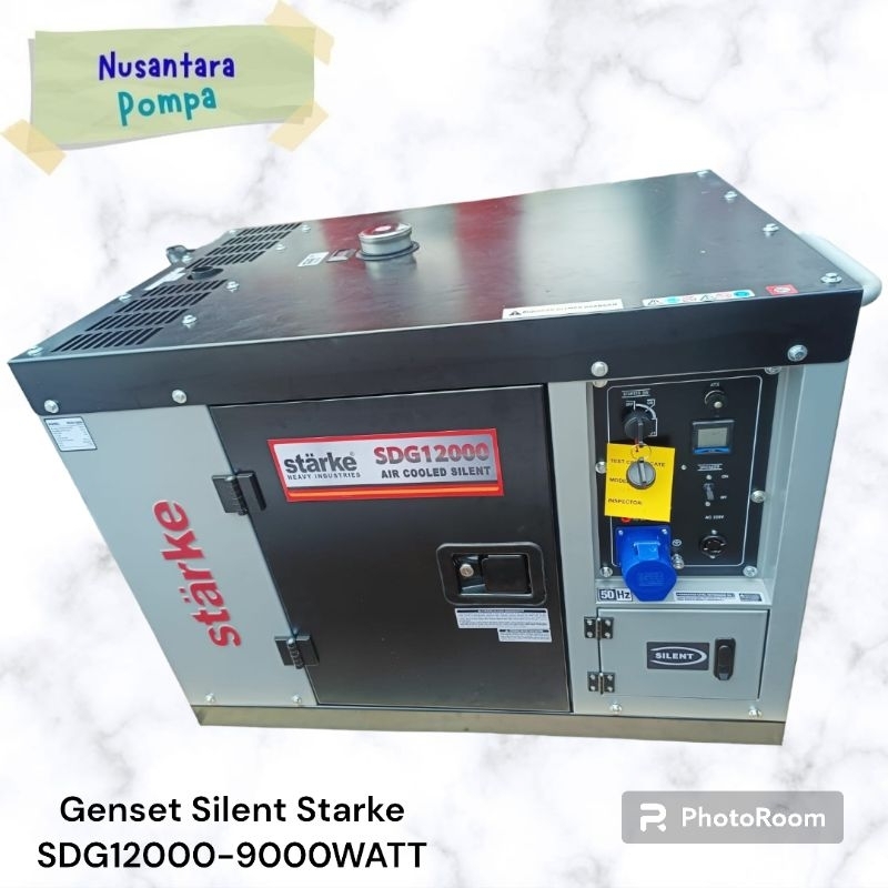 Genset Silent Starke SDG12000-9000WATT
