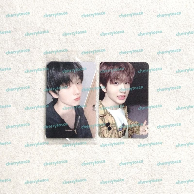 Photocard Jisung pob golden age ktown benefit jisung tipsy + tc tds 2 selca
