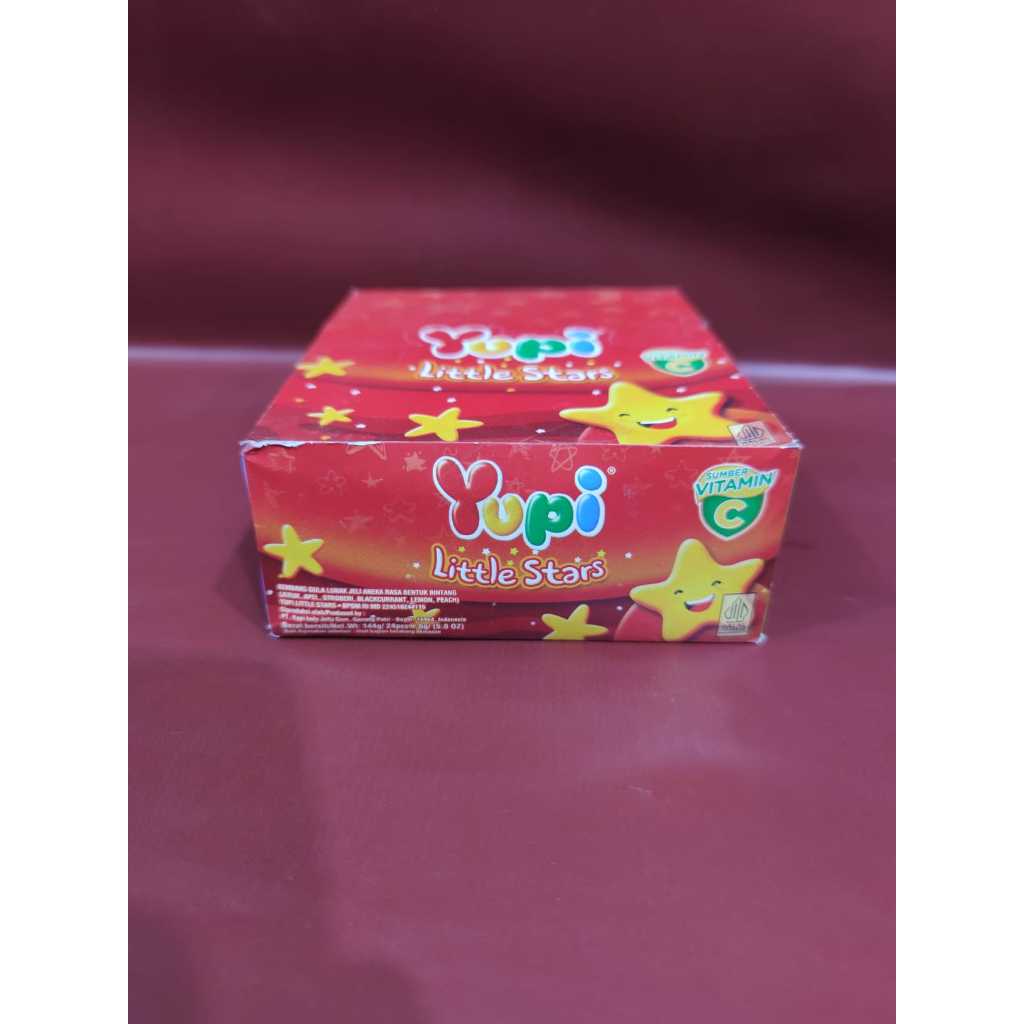 

Yupi Little Star 144g - Permen Yupi Little Per Box