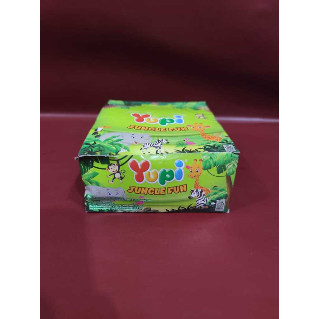 

Yupi Jungle Fun 1 Box 24pcs - Permen Jelly Varian Jungle Fun Yupi