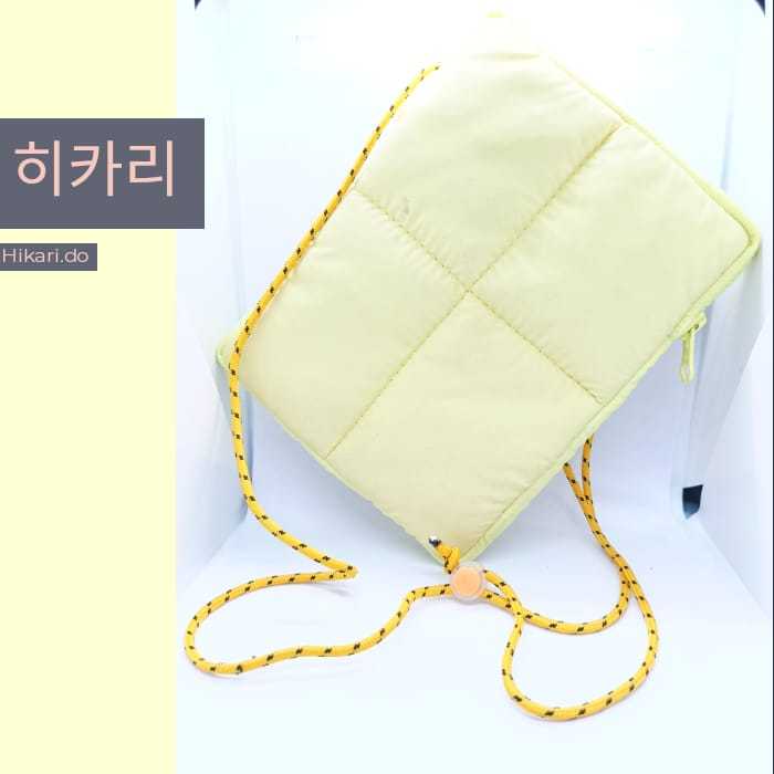 Pocket Puffy PUFFY SLINGPHONE Kuning | TAS SELEMPANG HP WANITA Tas Wanita Puffy Bag Mini Puffy Tas T