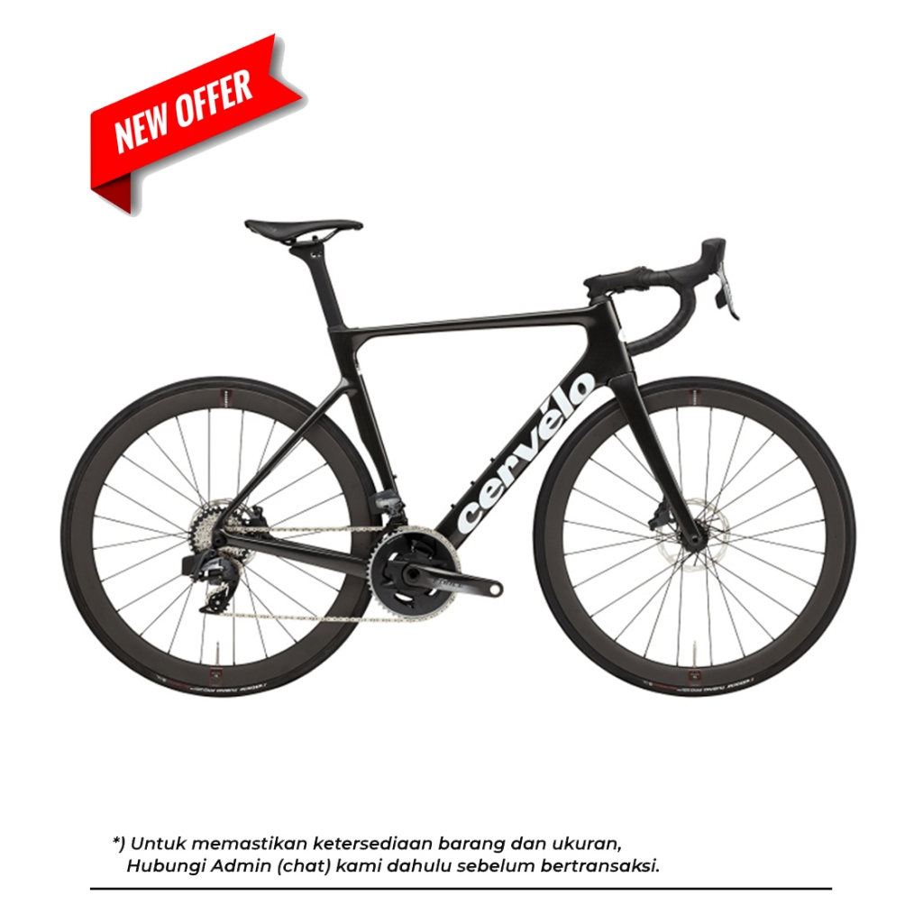 Sepeda Road Balap Cervelo Soloist Sram Force Etap AXS Embers