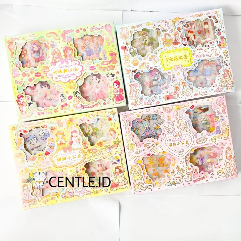 

CENTLE.ID stiker senmu isi 32 lember versi 2 sticker lucu imut kado unik souvernir