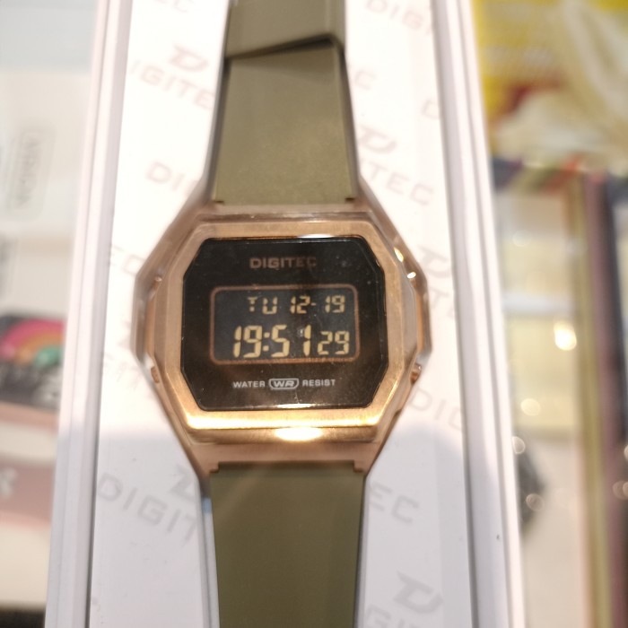 JAM TANGAN KARET ORIGINAL - ANTI AIR / JAM TANGAN WANITA