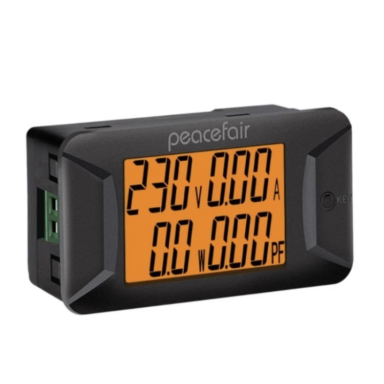 AC Digital Watt Meter PZEM-028 AC40-400V 100A Peace Fair PZEM 028 KWH