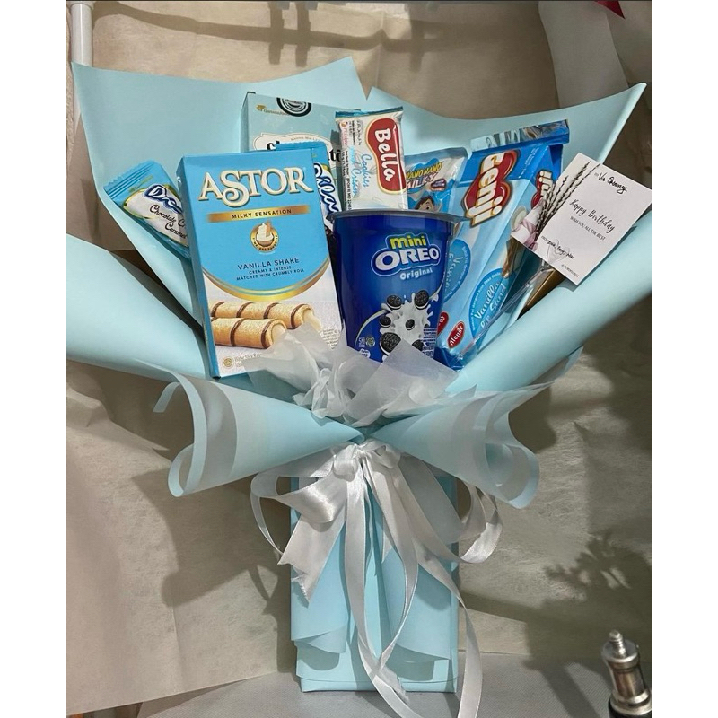 

Snack Bouquet (harga jasa belum termasuk harga snack ya)