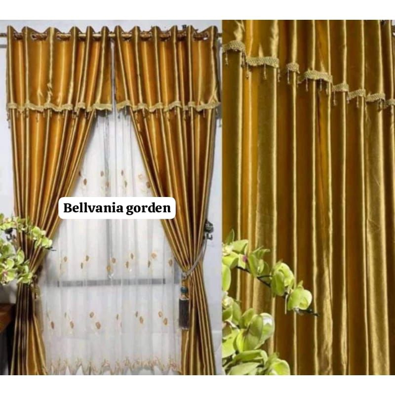 gorden blackout polos poni rendaa//gorden tebal mewah//