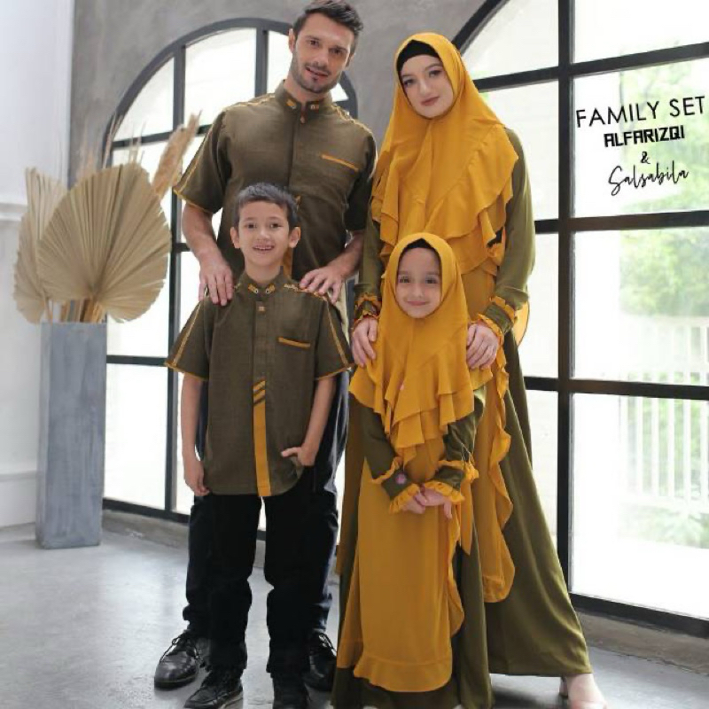 GAMIS COUPLE KELUARGA BY VALDYA X AHZARAYY