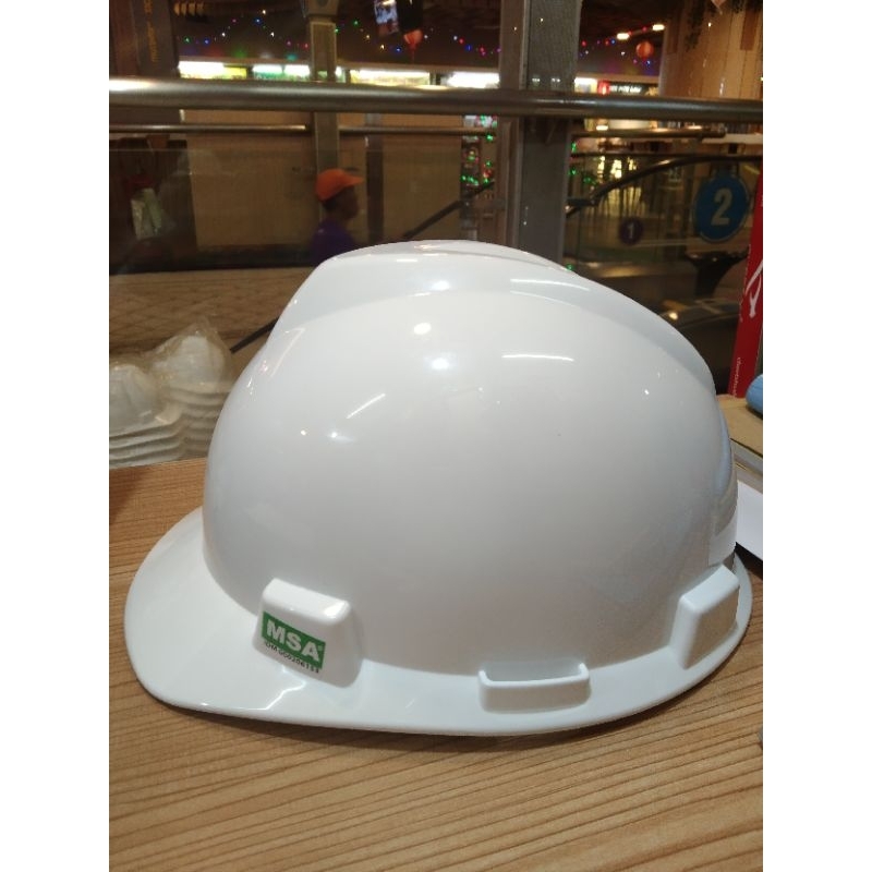 Helm safety proyek merk msa lokal