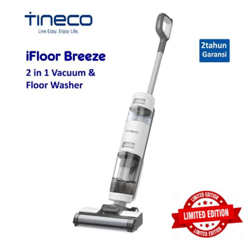 TINECO iFloor Breeze Cordless Vacum Cleaner - Garansi Resmi