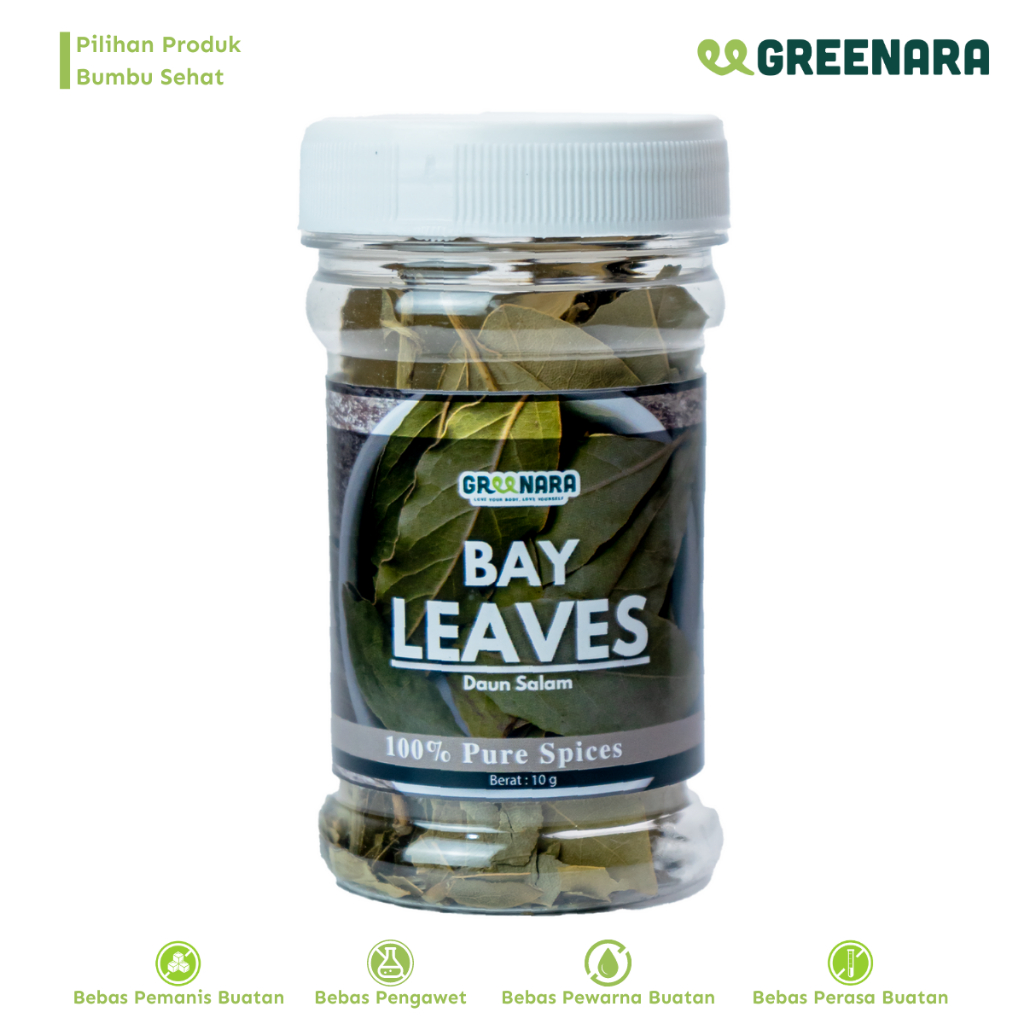 

Greenara - Dried Bay Leaves 10gr / Daun Salam Kering