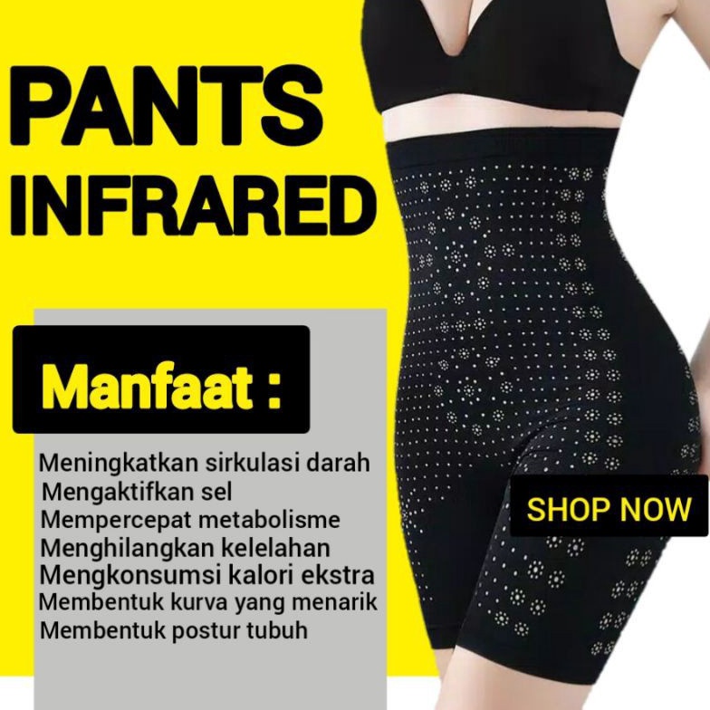 Korset celana infrared 3 in 1 korset pelangsing paha bokong tubuh wanita