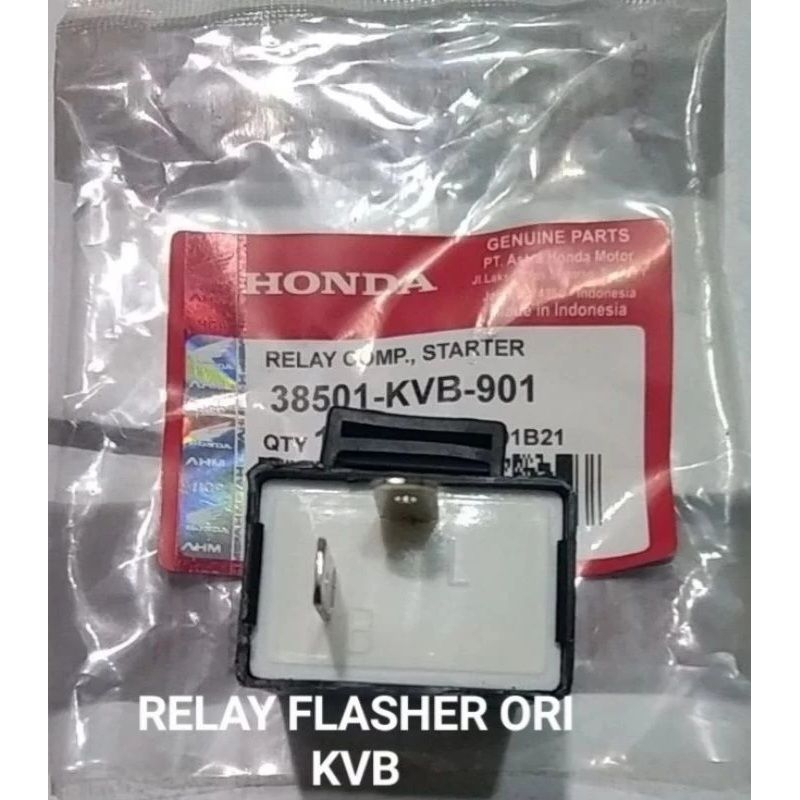 RELAY FLASHER SEIN OTOMATIS MITSUBA ORI (KVB) BEAT VARIO 110 SCOOPY SPACY (TYPE KARBU)