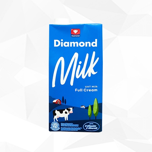 

SUSU UHT DIAMOND 1 LITER FULL CREAM KARTON ISI 12