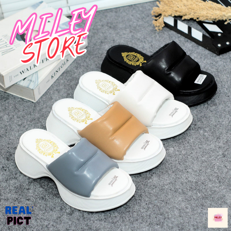 MILEY SANDAL FLAT SELOP WANITA AP31