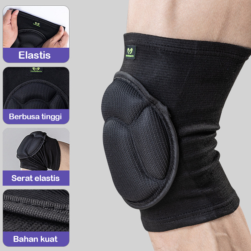 SET SEPASANG Pelindung Lutut untuk Perlengkapan fitness Knee protector/deker lutut/Deker Support Lut